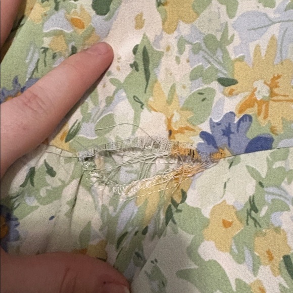 Black Tape Floral Long Sleeve Dress - Picture 5 of 5